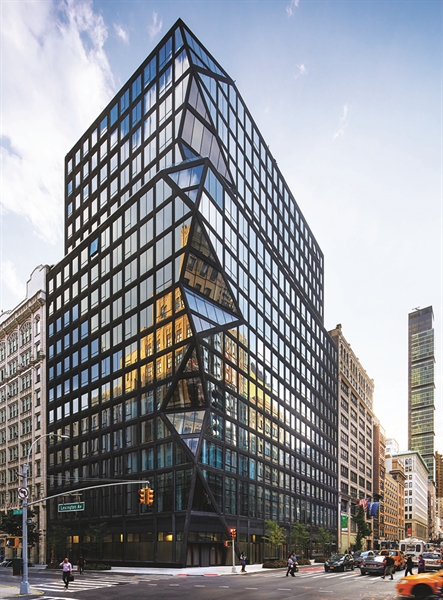 The first residential building in NYC designed by world-renowned architectural firm OMA.