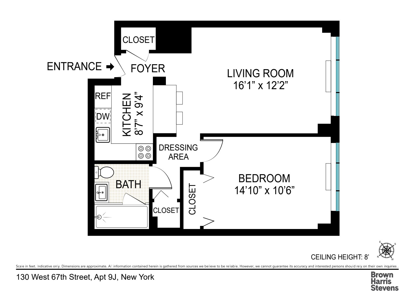130 West 67th Street 9J Lincoln Square New York NY 10023