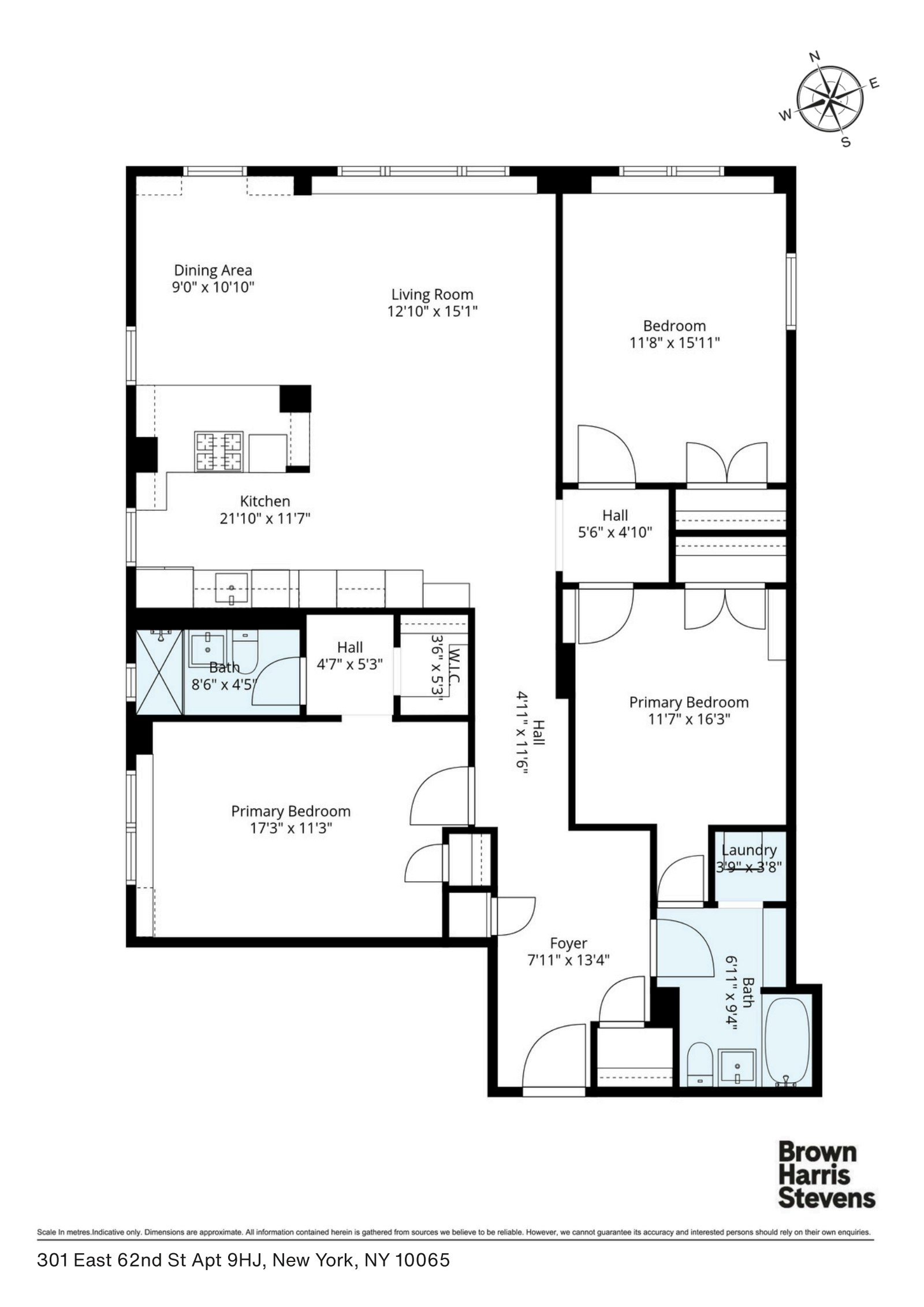 301 East 62nd Street 9HJ Upper East Side New York NY 10065