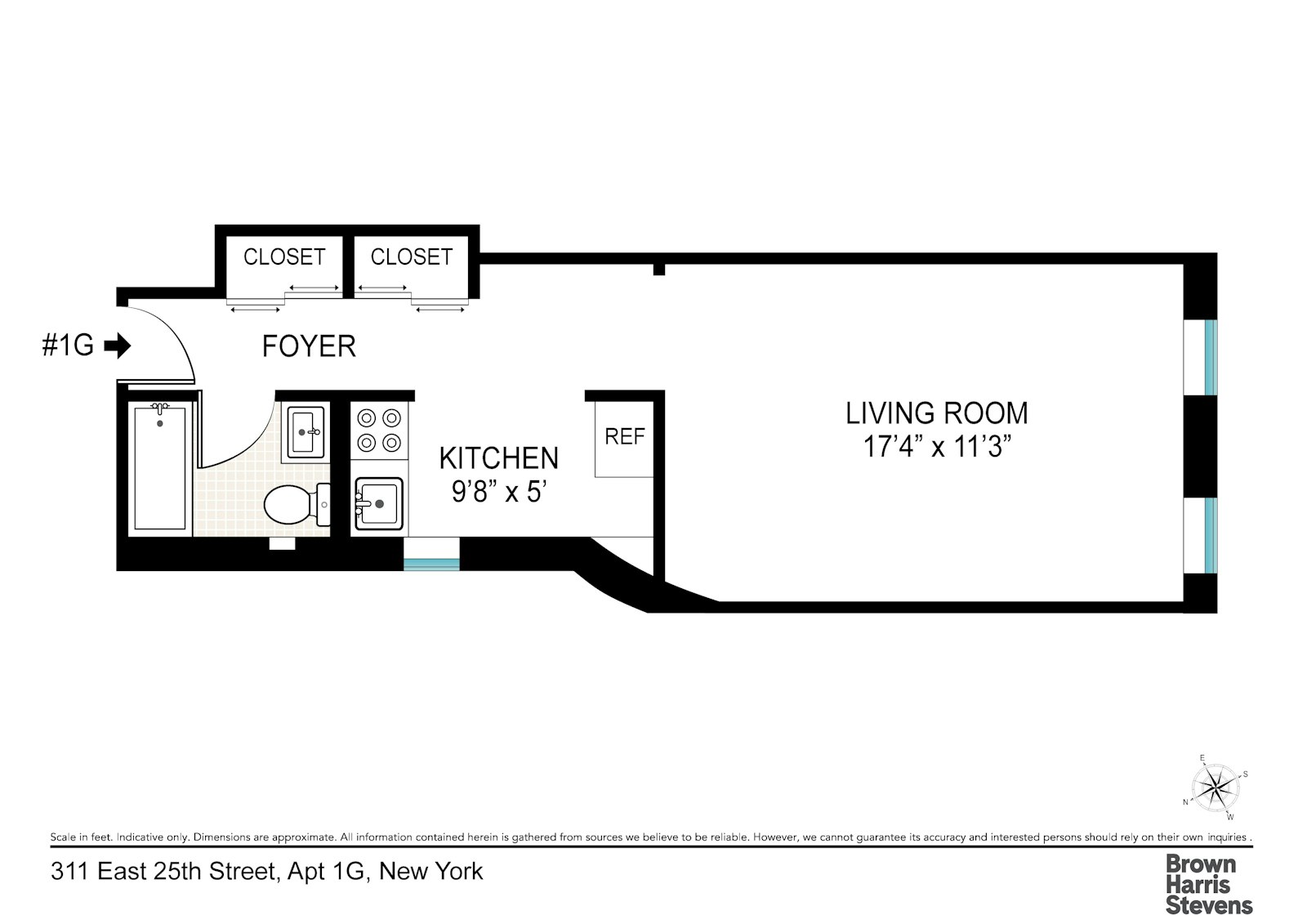 311 East 25th Street 1G Kips Bay New York NY 10010