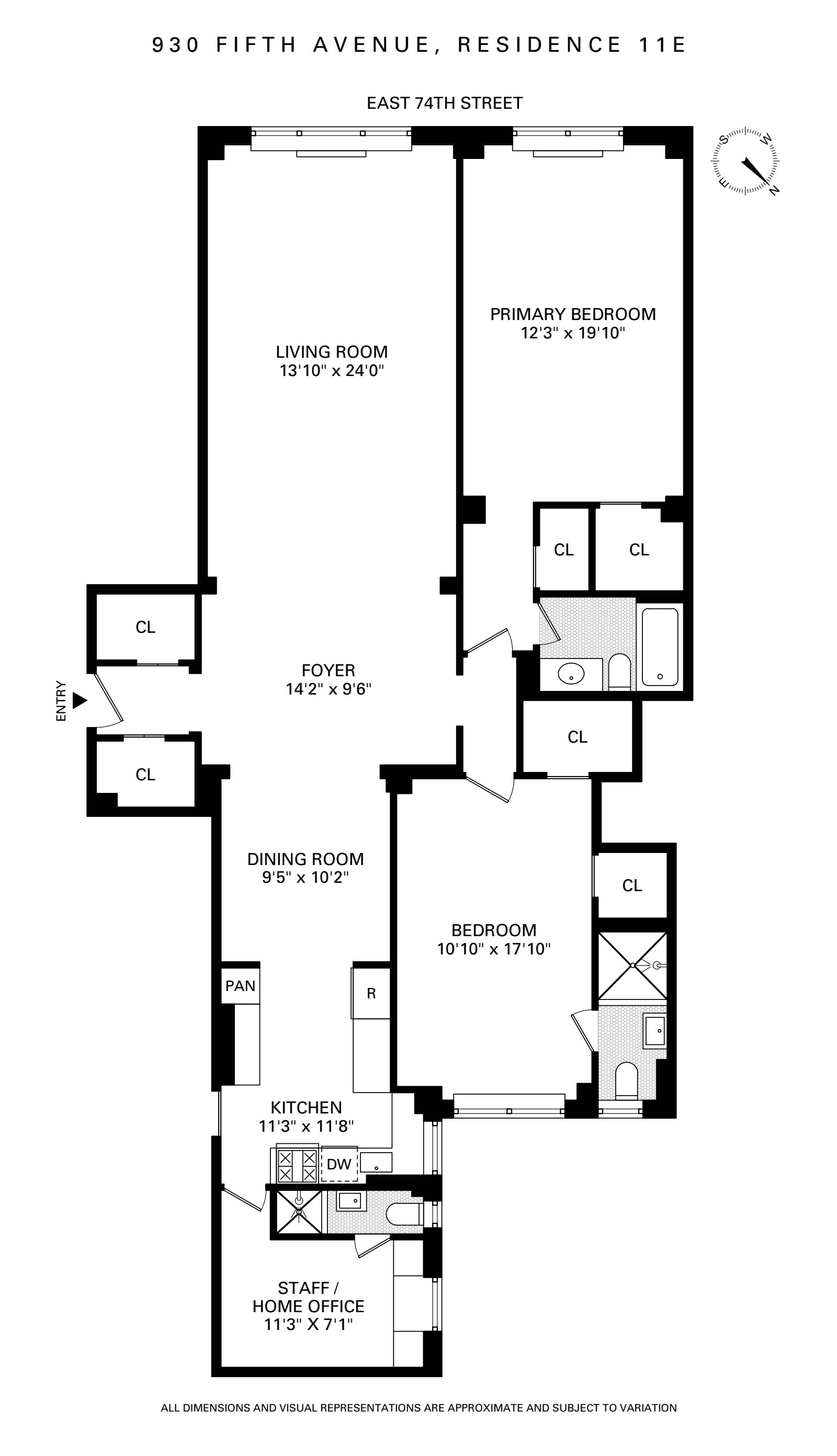 930 Fifth Avenue 11E Upper East Side New York NY 10021