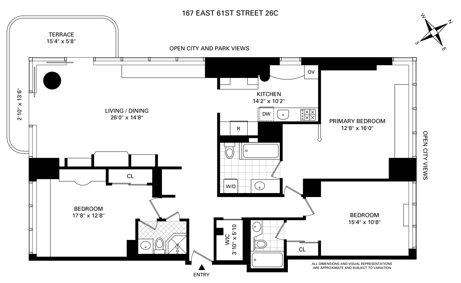 167 East 61st Street 26C Upper East Side New York NY 10065