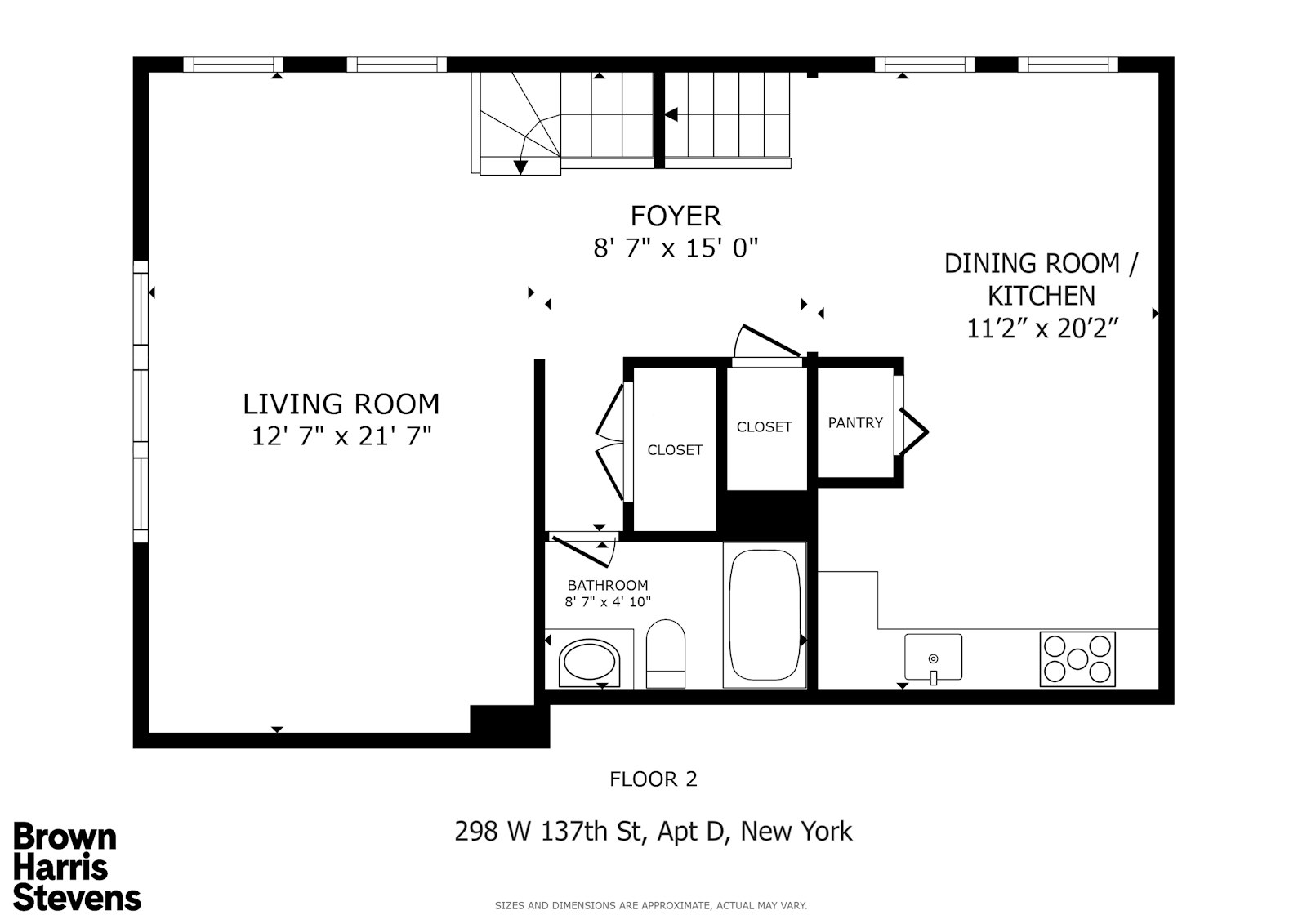 298 West 137th Street D West Harlem New York NY 10030