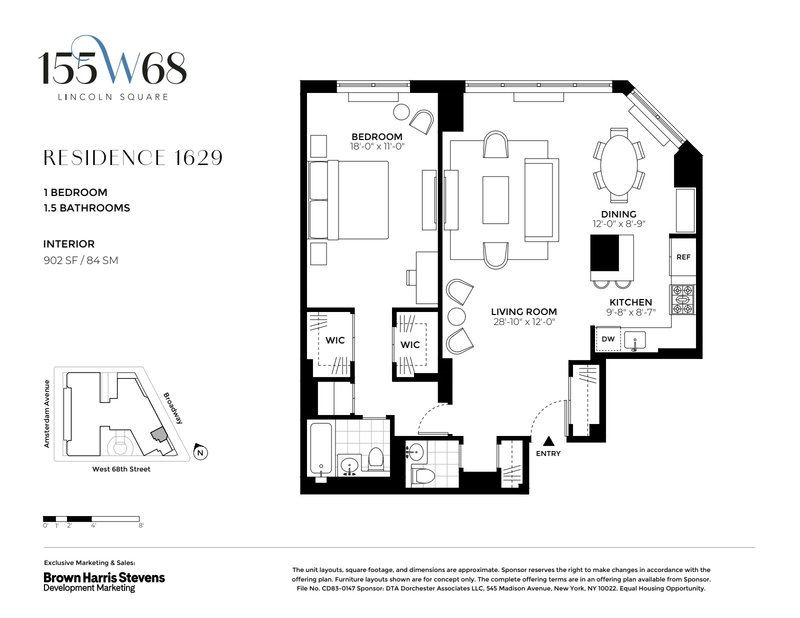 155 West 68th Street 1629 Lincoln Square New York NY 10023