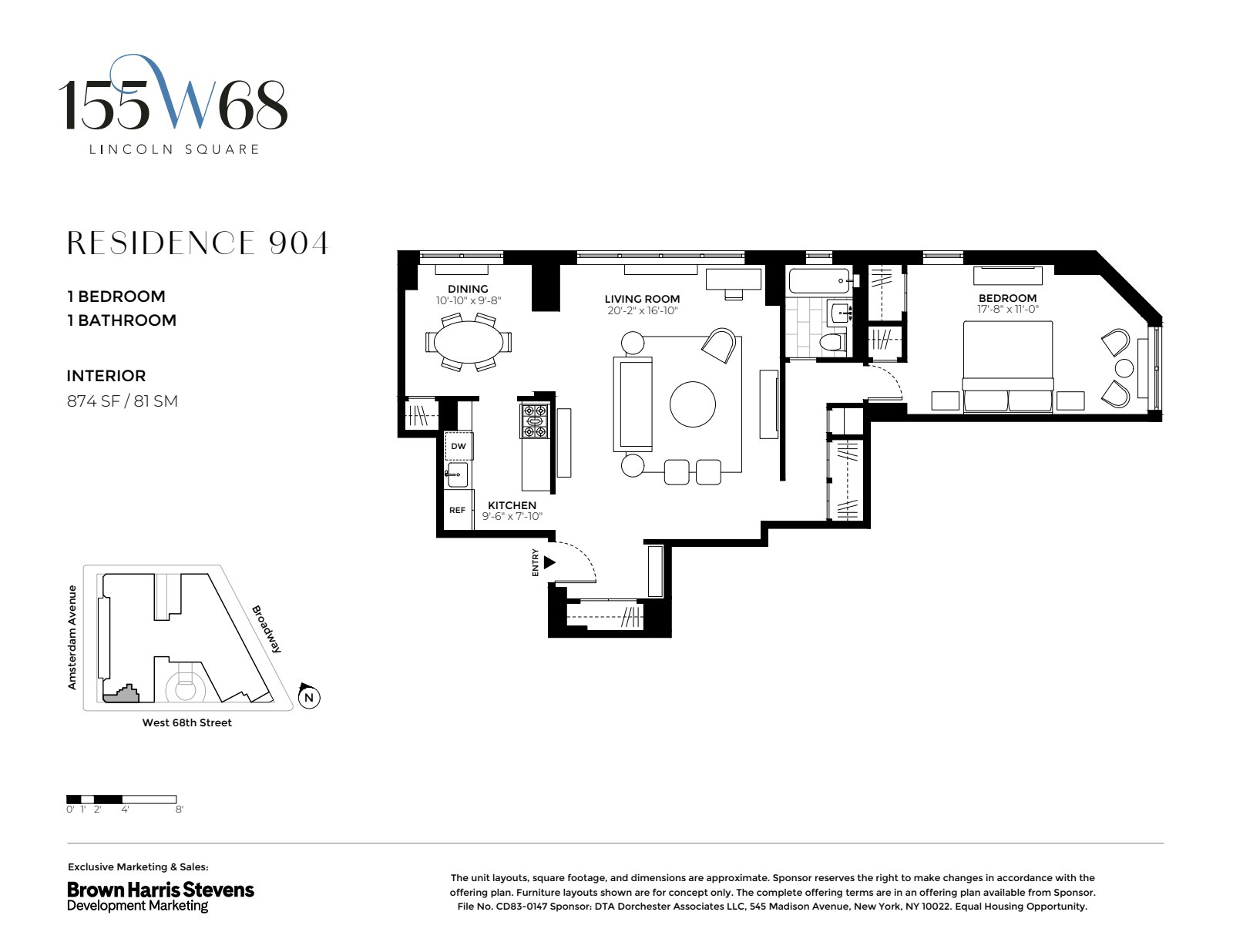 155 West 68th Street 904 Lincoln Square New York NY 10023