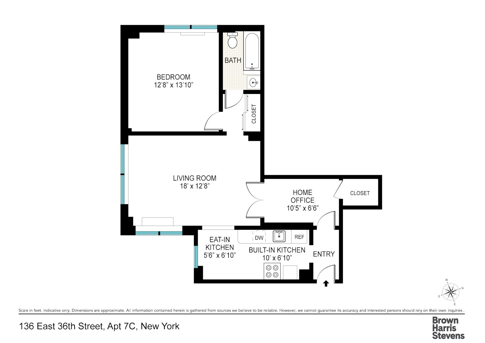 136 East 36th Street 7C Murray Hill New York NY 10016