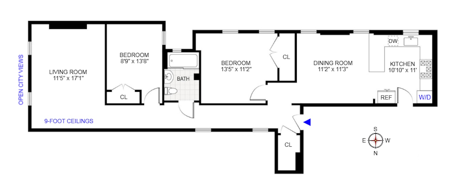 100 West 88th Street 5C Upper West Side New York NY 10024