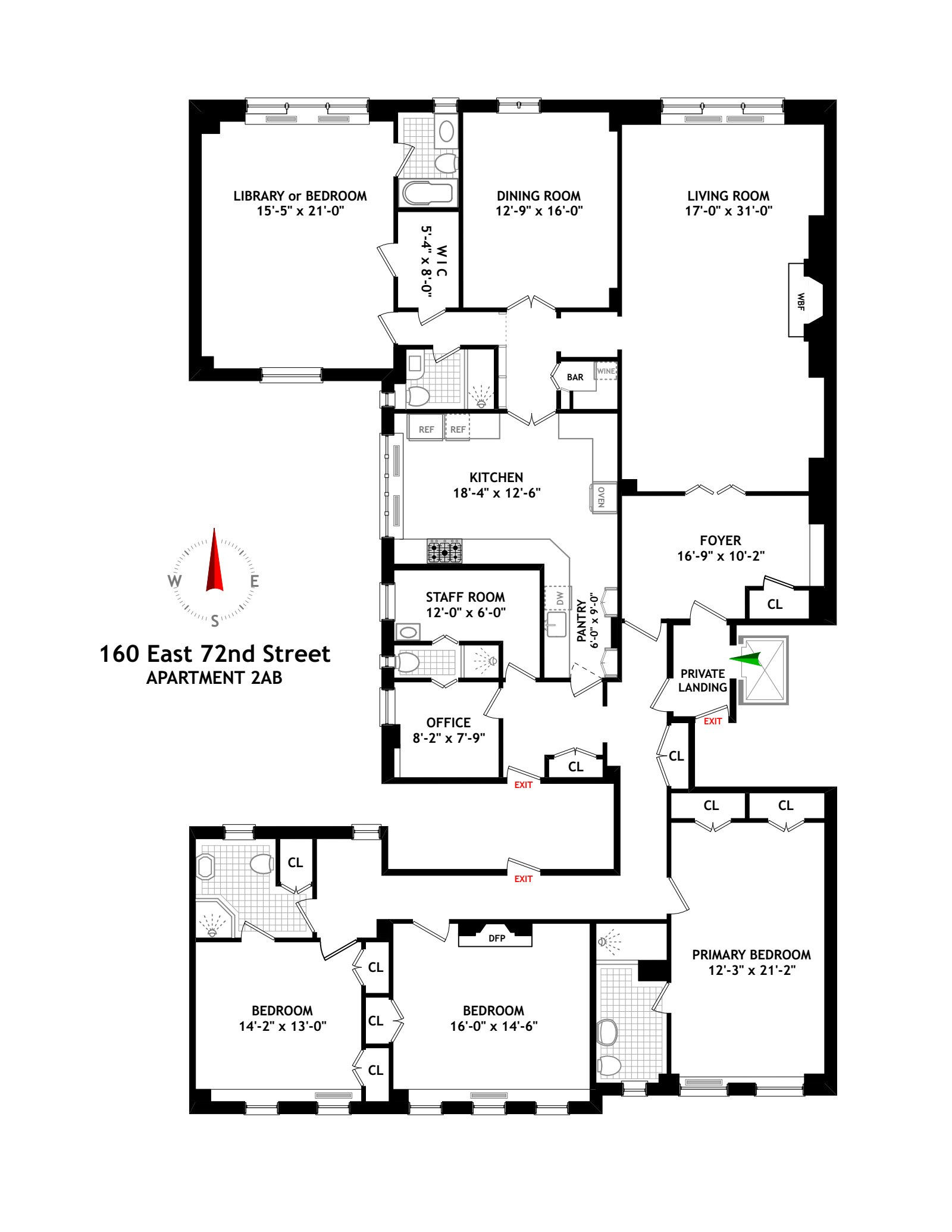 160 East 72nd Street 2AB Upper East Side New York NY 10021