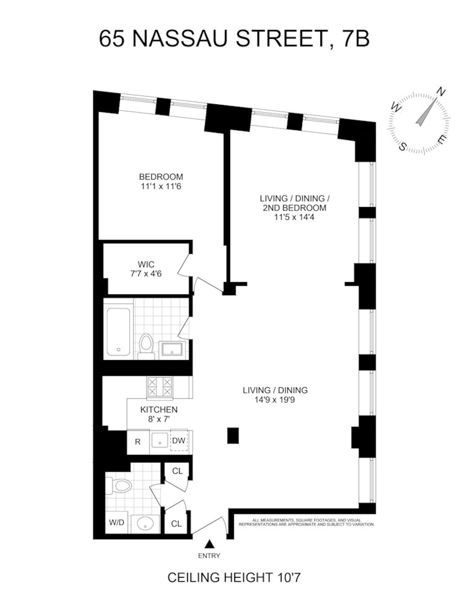65 Nassau Street 7B Financial District New York NY 10038