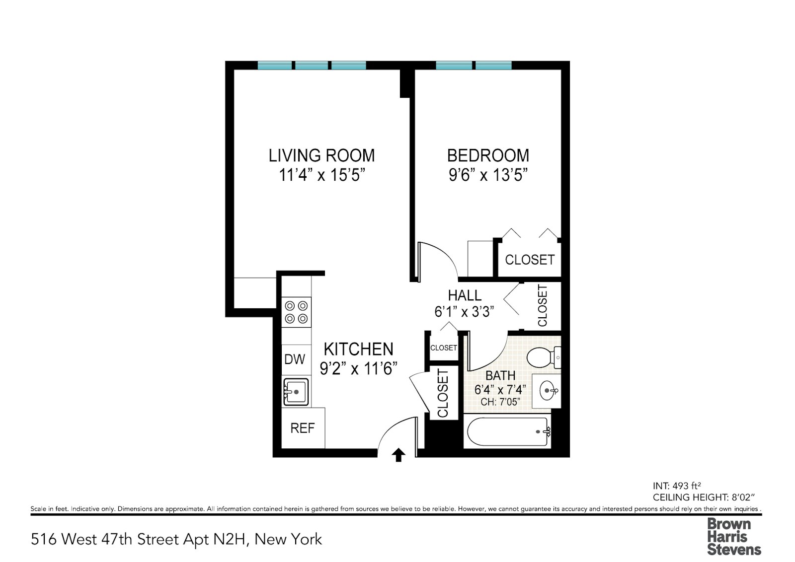 516 West 47th Street Clinton New York NY 10036