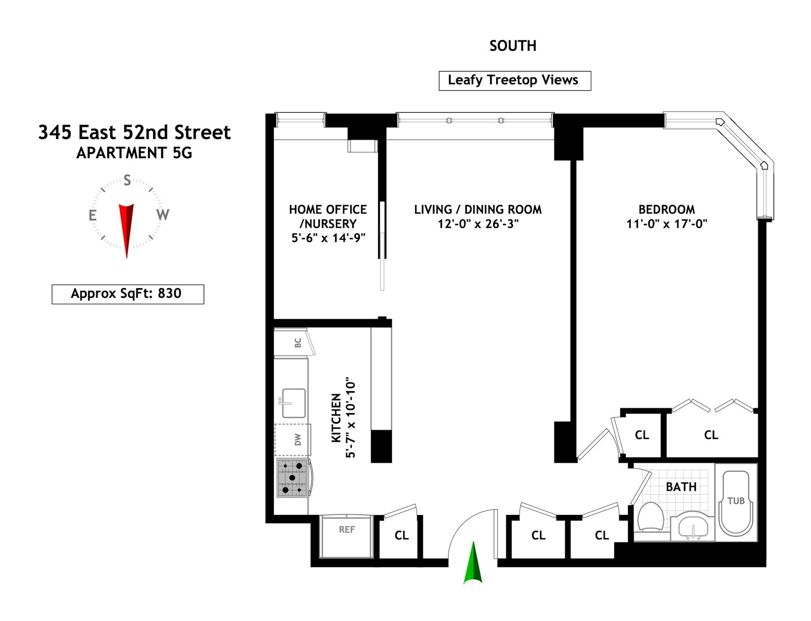 345 East 52nd Street 5G Turtle Bay New York NY 10022