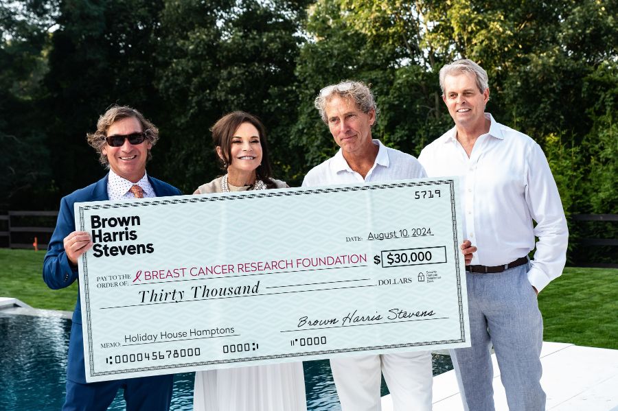 BHS Donates to Breast Cancer Research During Hamptons Holiday House Fundraiser