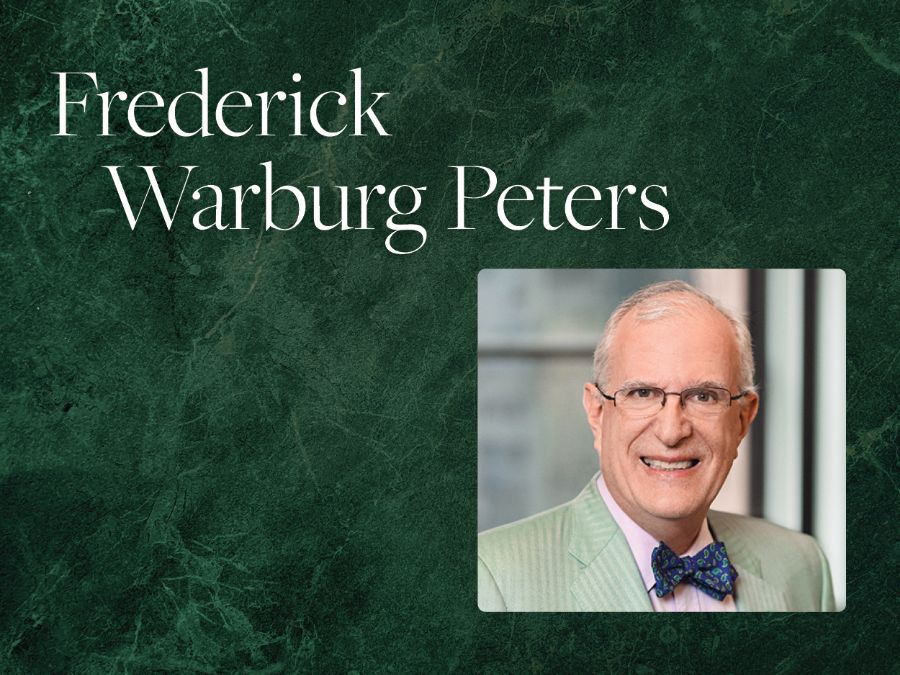 The BHS Agent Spotlight on Frederick Warburg Peters