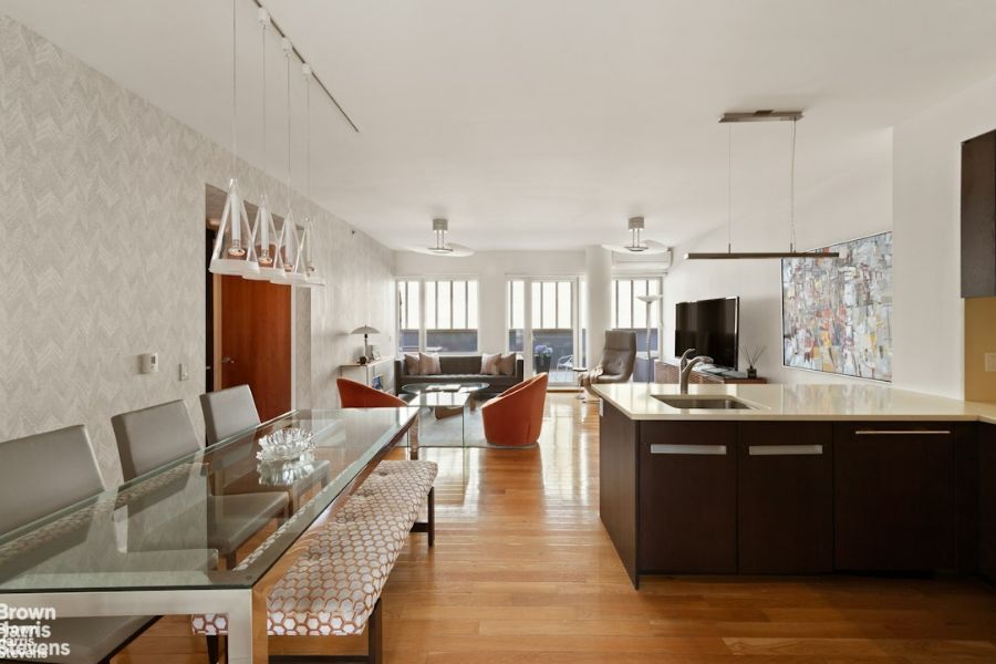 Sophisticated Living with Skyline Views: Step Inside 454 West 54th Street, 7A