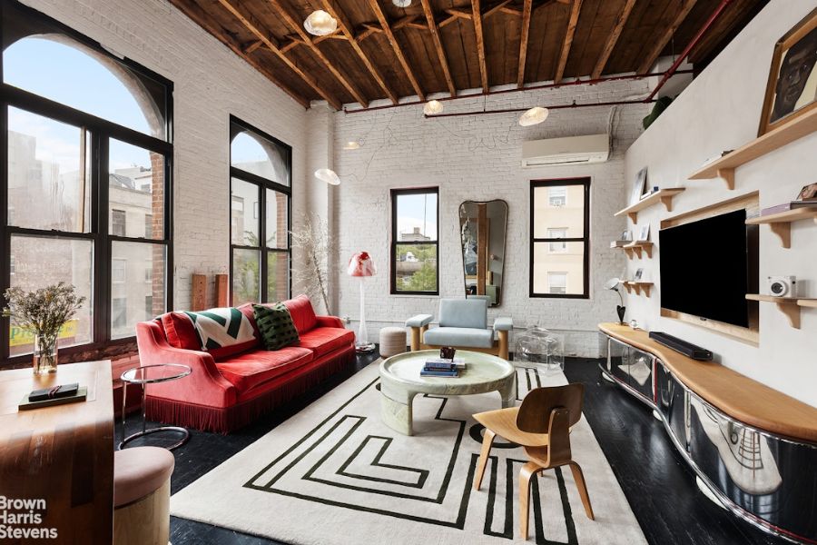 A Clinton Hill Loft with a Chic, Industrial Design