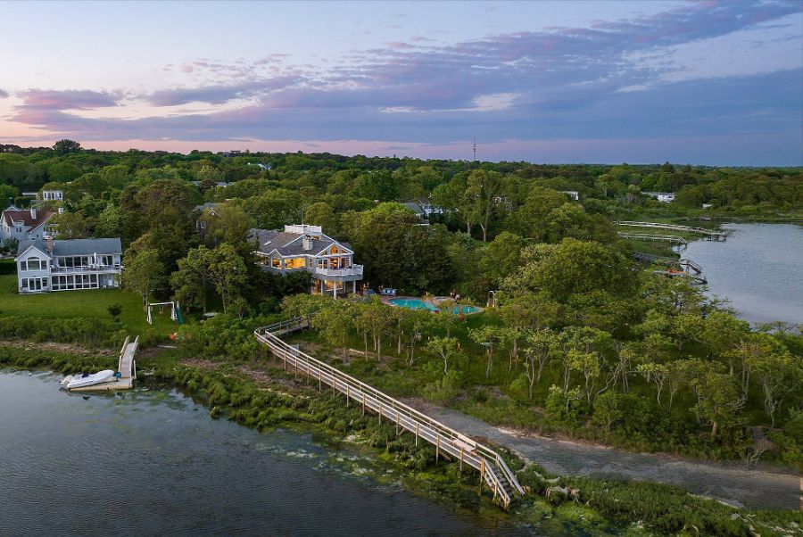 Discover this Southampton Home Nestled Along Shinnecock Bay