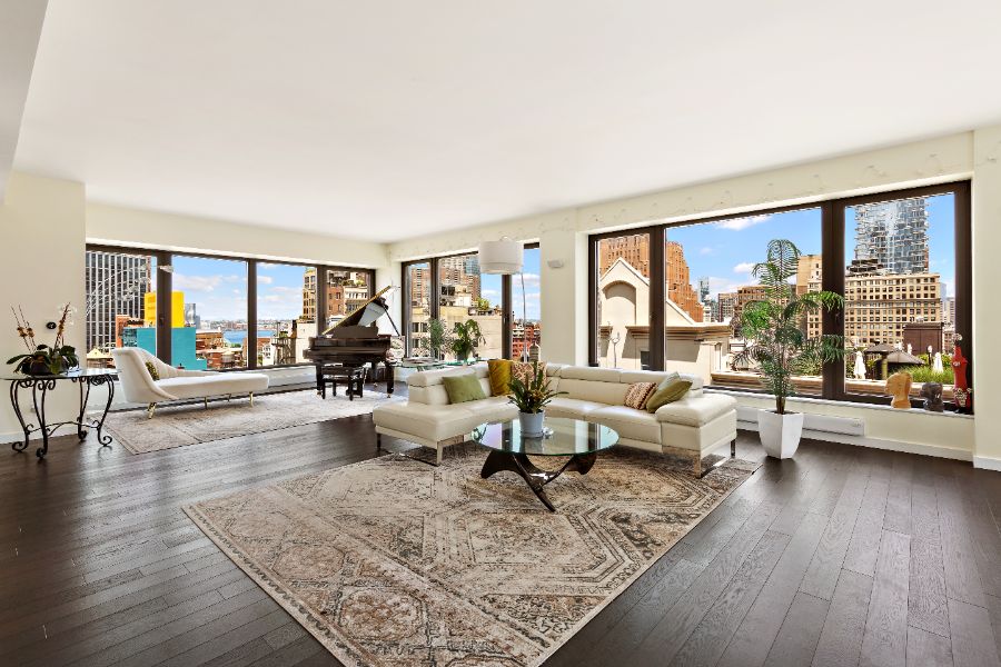 Take a Look Inside This Stunning Tribeca Penthouse