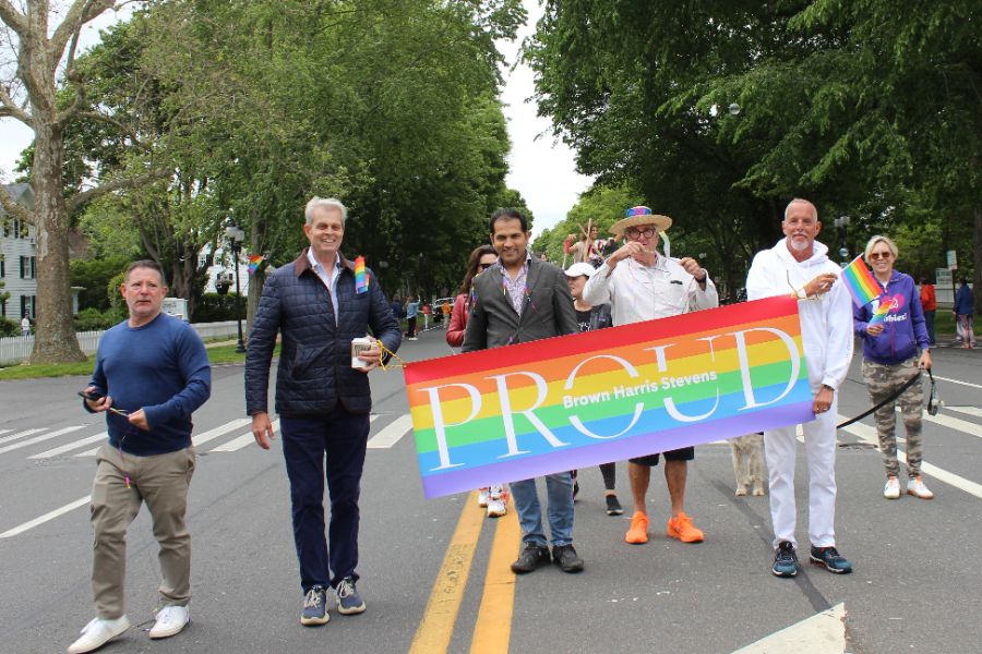 BHS Agents Show Their Support During the 2023 Hamptons Pride Parade