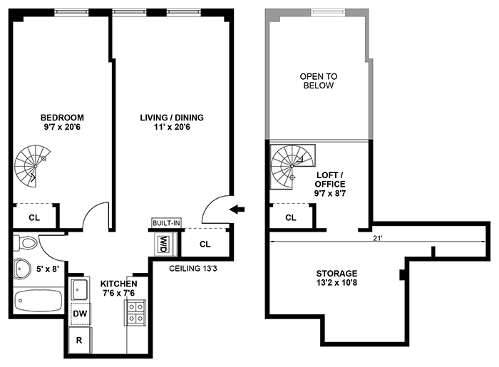 Floorplan for 279 Sterling Place