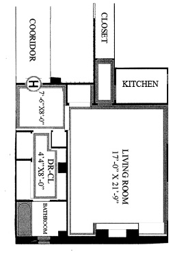Floorplan for 24 West 55th Street