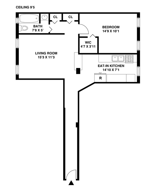 Floorplan for 425 Prospect Place