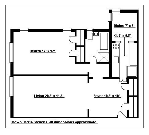 Floorplan for 9281 Shore Road