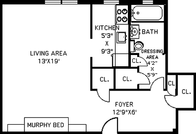 Floorplan for 220 Berkeley Place