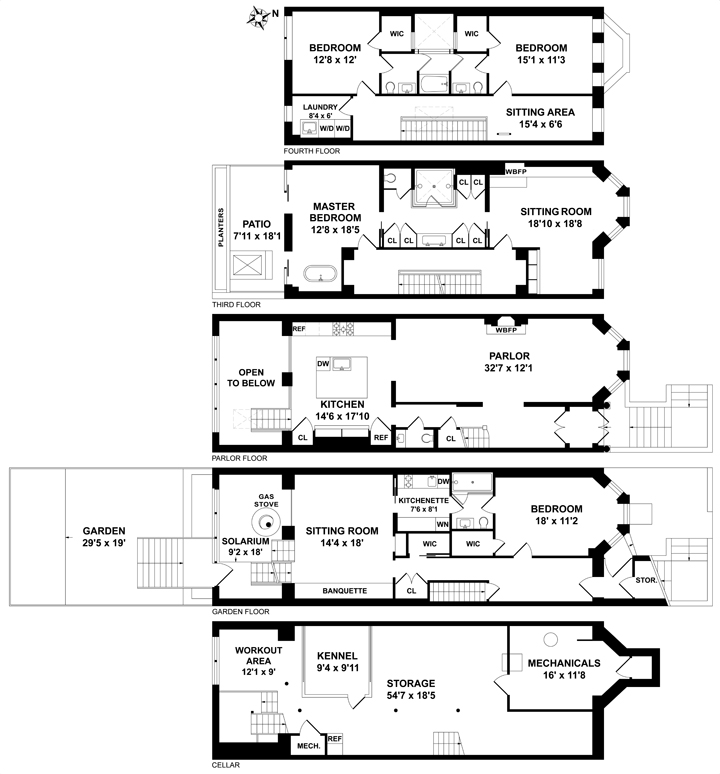 Floorplan for 250 Garfield Place