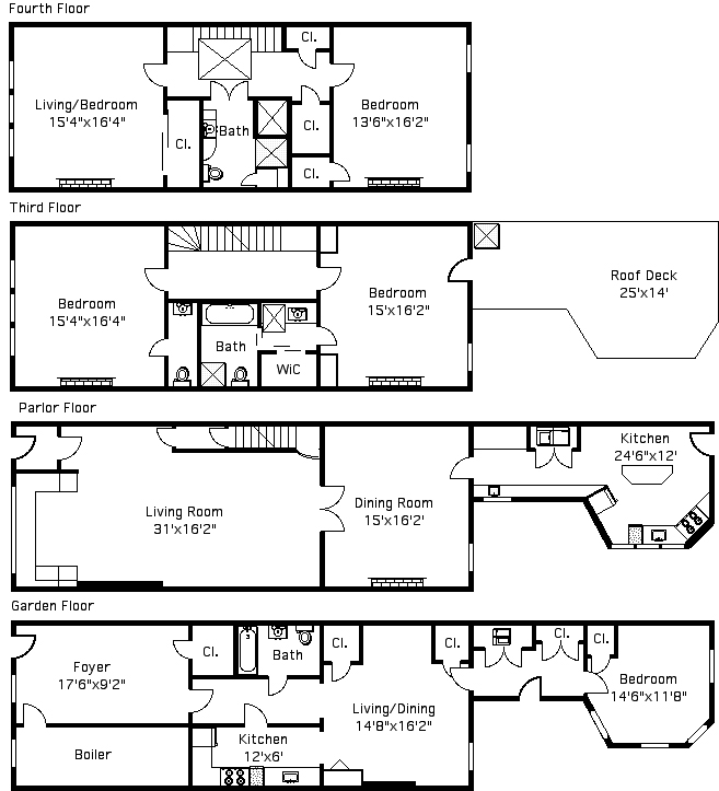 Floorplan for Magnificent On Montgomery Place