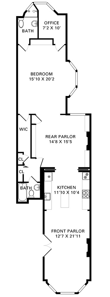 Floorplan for 298 Garfield Place
