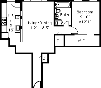 Floorplan for 408 Saint Johns Place