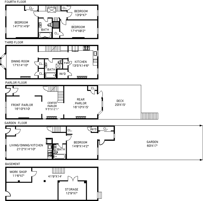 Floorplan for Sterling Place