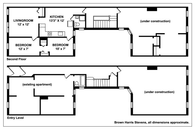 Floorplan for Legal Four Family With Lots Of Potential