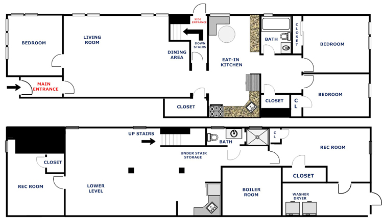 Floorplan for 1706, 11th Avenue, 1