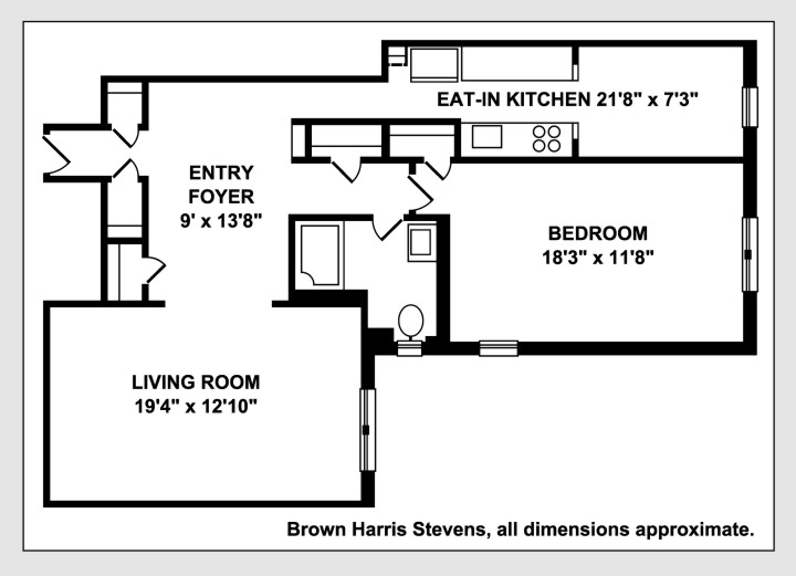 Floorplan for 9437 Shore Road