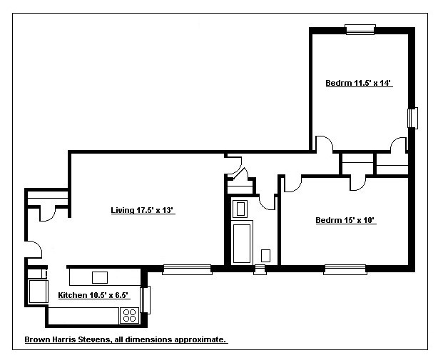 Floorplan for 128 Willow Street