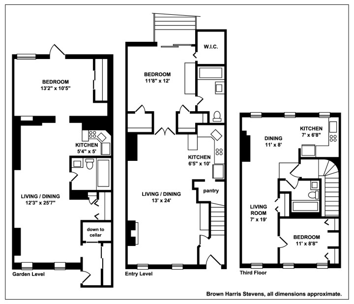 Floorplan for Greenwood Heights Three Family