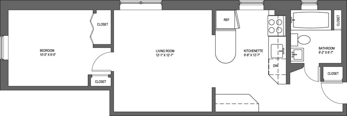 Floorplan for 186 Prospect Park West