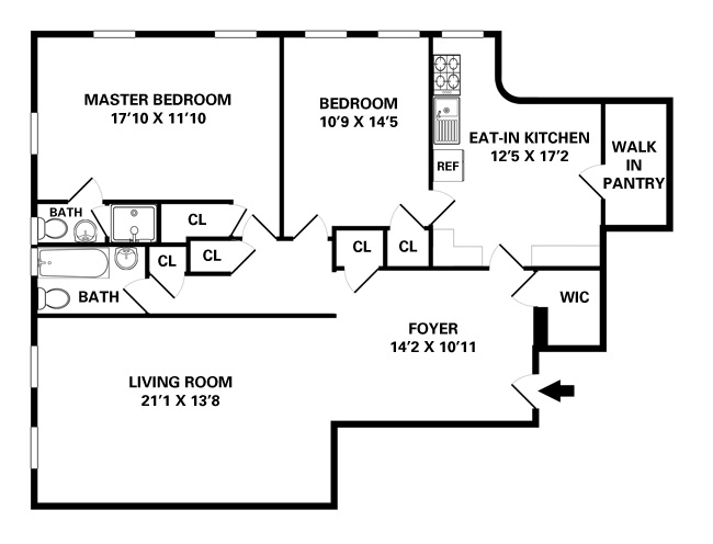 Floorplan for 20 Plaza Street East