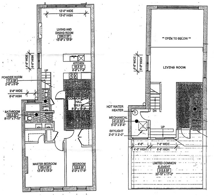Floorplan for 284 Warren Street