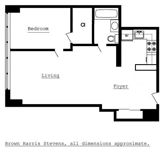 Floorplan for Great Location   Full Service Building