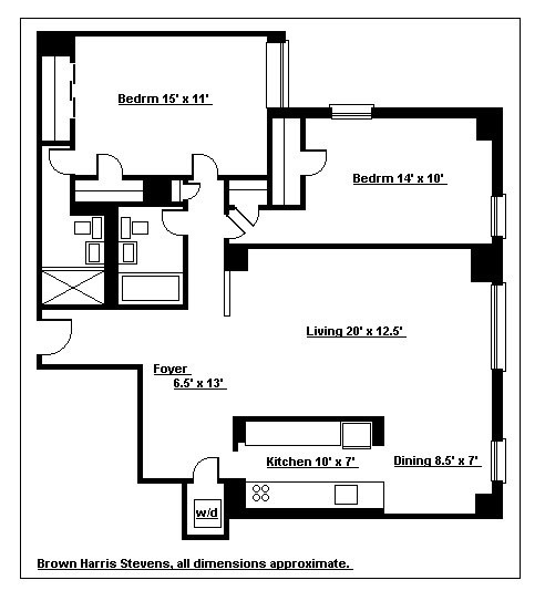 Floorplan for 191 Willoughby Street