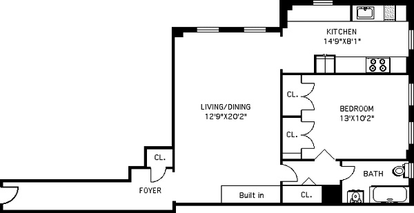 Floorplan for 209 Lincoln Place