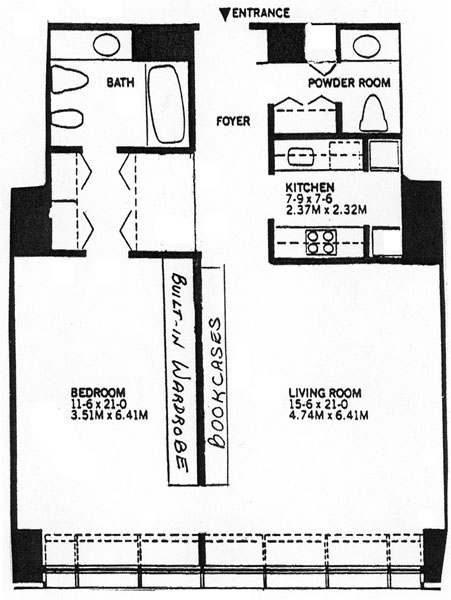 Floorplan for 15 West 53rd Street