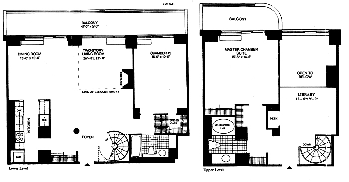 Floorplan for 311 East 38th Street