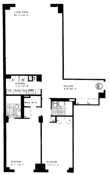 Floorplan for 501 East 79th Street