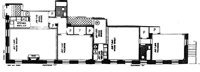 Floorplan for 969 Park Avenue