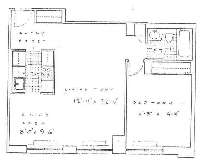 Floorplan for 303 Greenwich Street