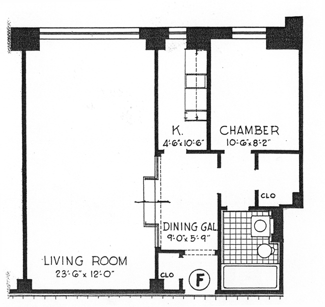 Floorplan for 20 East 35th Street