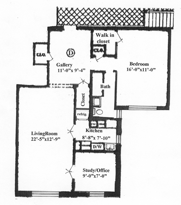 Floorplan for 520 East 90th Street